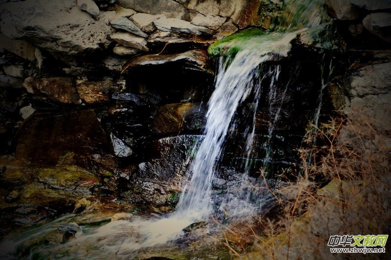 ����ɽ��ʯ�����Ȫ�澰